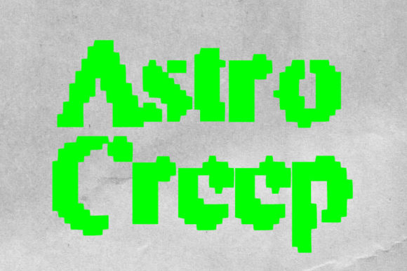 Astro Creep: A Display Font for Editorial Design with a Tech-Inspired Edge