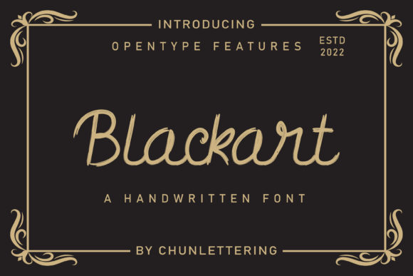 Blackart Font for Eye-Catching Branding and Campaigns