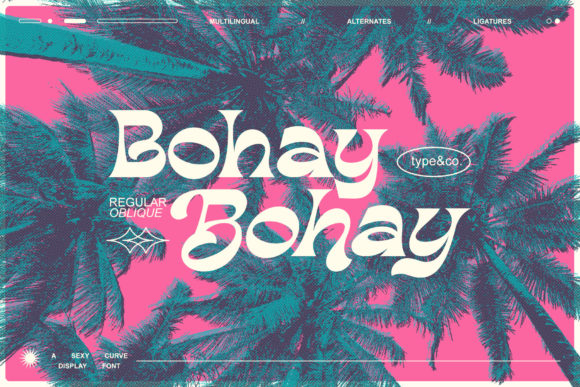 Bohay Font Review for Branding Projects