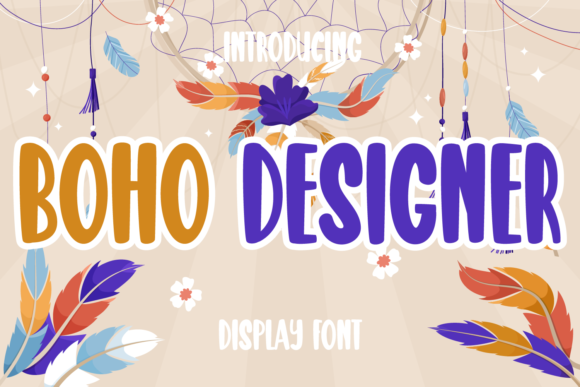 Boho Designer Font for Modern Editorial Design