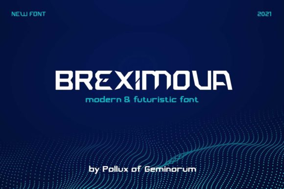 Breximova: A Modern Display Font for Bold Campaigns