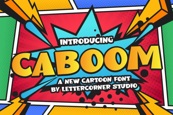 Caboom: A Bold Display Font for Web Design
