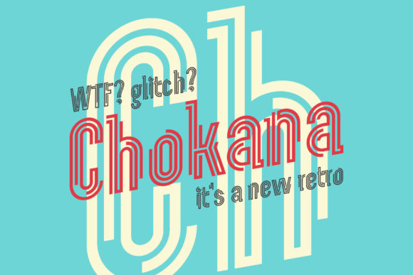 Chokana Glitch: A Modern Font for Your Brand's Visual Makeover