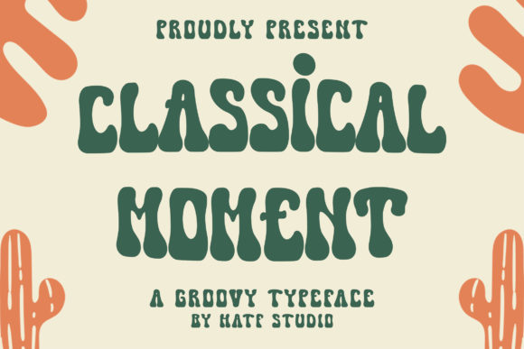 Classical Moment Font for Handmade Creations