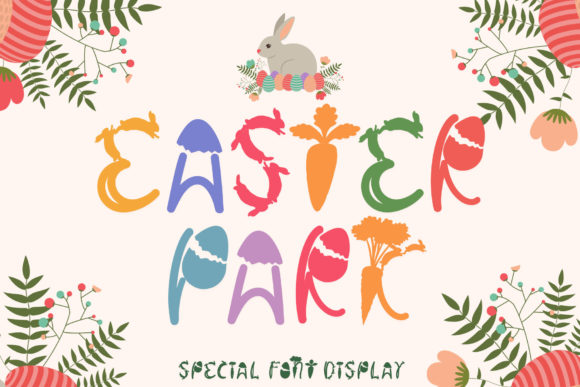 Easter Park: A Playful Font for Polished Branding