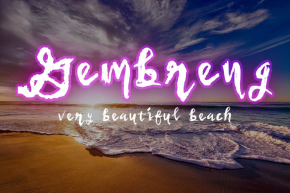 Gembreng Font for Editorial Design and Branding