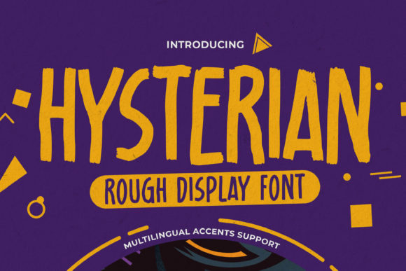 Hysterian: A Font That Elevates Handmade Creations