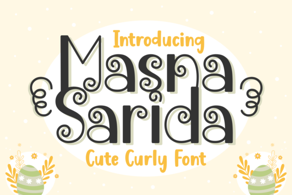 Masna Sarida: A Playful Display Font for Editorial Creativity