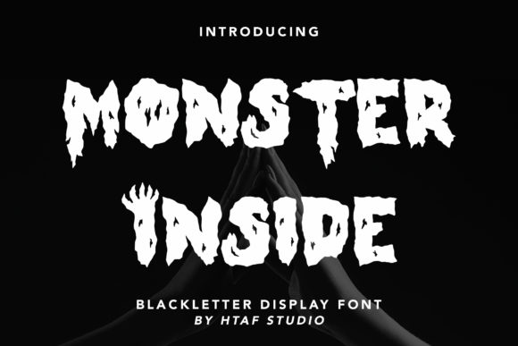 Monster Inside Font for Bold Digital Campaigns