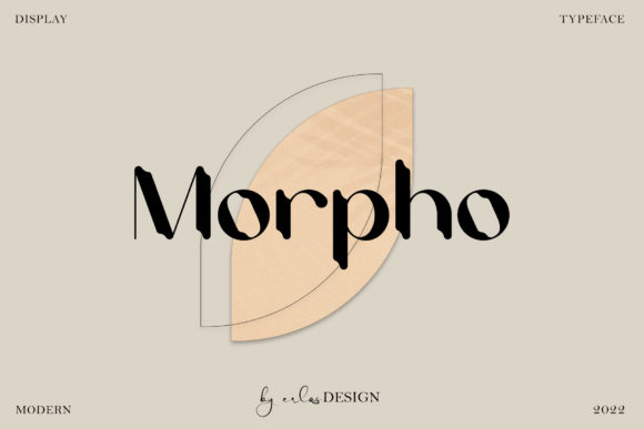 Morpho Font for Bold Campaign Designs