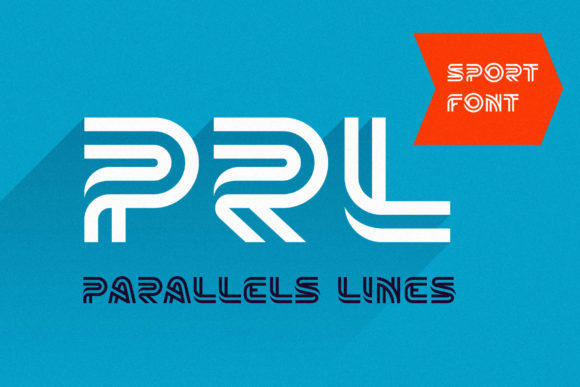 Parallels Lines: A Modern Display Font for Web Design