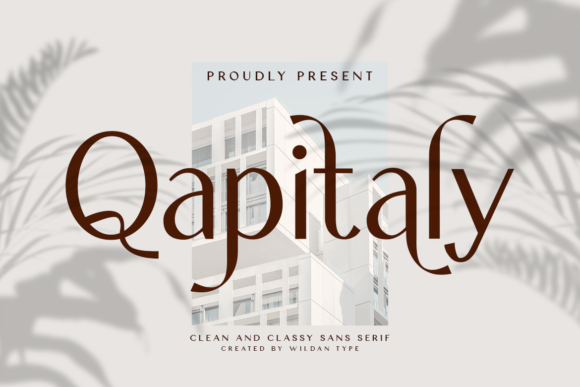 Qapitaly: A Modern Sans Serif for Editorial Elegance