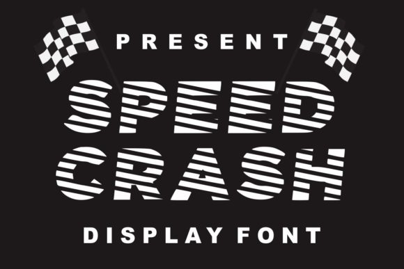 Speed Crash: A Bold Display Font for Web Design