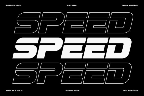 Speed Fez: A Bold Display Font for Editorial Projects