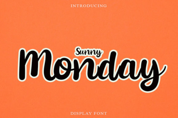 Sunny Monday Font for Eye-Catching Brand Content