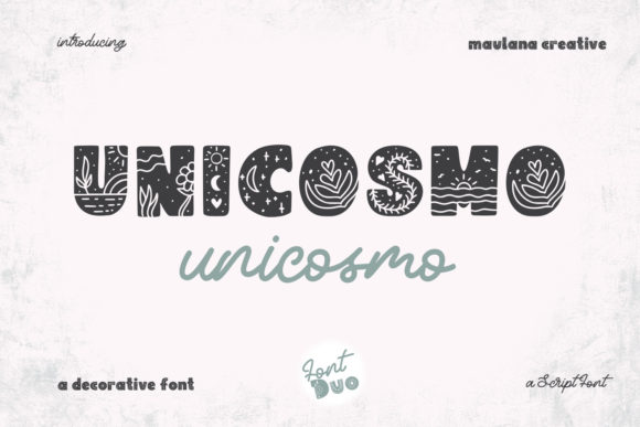 Unicosmo Duo: A Versatile Display Font for Digital Creativity